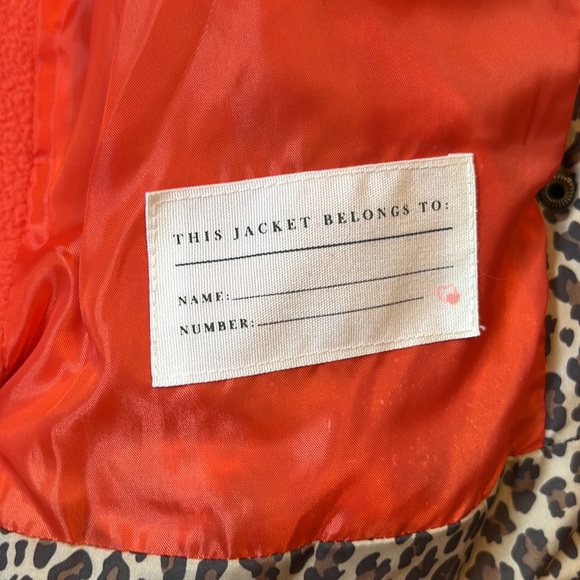 Fleeced lined hooded leopard print coat - Picture 6 of 12